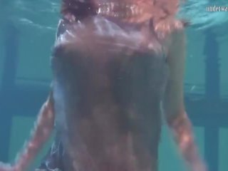 Tremendous stupendous Body and Big Tits Teen Katka Underwater