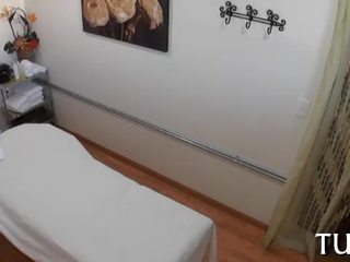 Gorgeous masseur is good at fucking