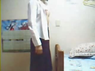 Koreanisch amateur schule uniform masturbation