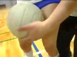 Japonské volleyball výcvik klip
