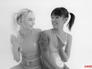 Saya song and chloe temple are excited to fuck with tommy