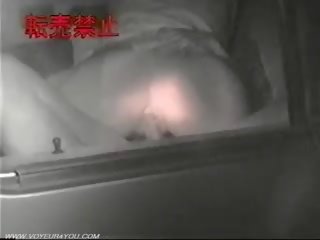 Auto pohlaví film střílet podle infrared kamera voyér