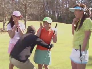 Erika hiramatsu leva dois clubs 10 min depois golf -uncensored jav-