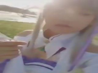 Baixueyin samtal flicka cosplayer, fria stor titty tikar kön video- mov