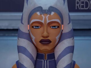 스타 wars - ahsoka tano jedi 훈련 입 (animation 와 소리)