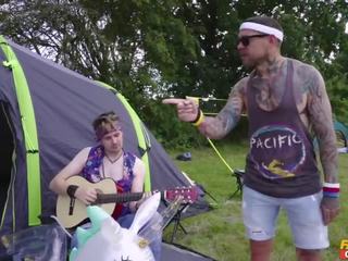 Festival Girls Shagged in the Camp Site Indian first-rate Milf sedusive darling 3way