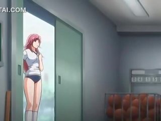 Rozë flokë anime seductress kuçkë fucked kundër the