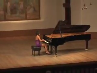 Pretty Asian lover plays Russian composer Scriabin