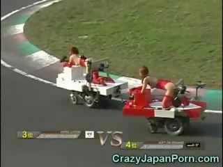 Divertido japonesa x classificado filme race!