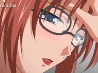Anime sekolah x rated video dengan first-rate guru mendapat faraj fucked